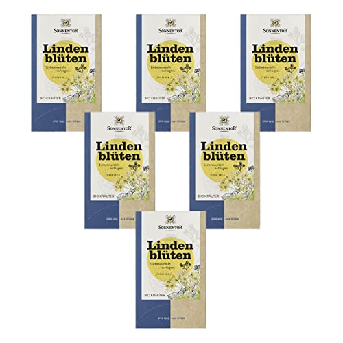 Sonnentor - Lindenblütentee Filterbeutel bio - 27 g - 6er Pack