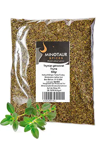 MINOTAUR Spices | Thymian getrocknet | 2 x 500g (1 Kg)