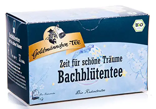 Goldmännchen Guter Schlaf Bachblütentee Schöner Traum, Tee, Blütentee, 20 Teebeutel á 2 g